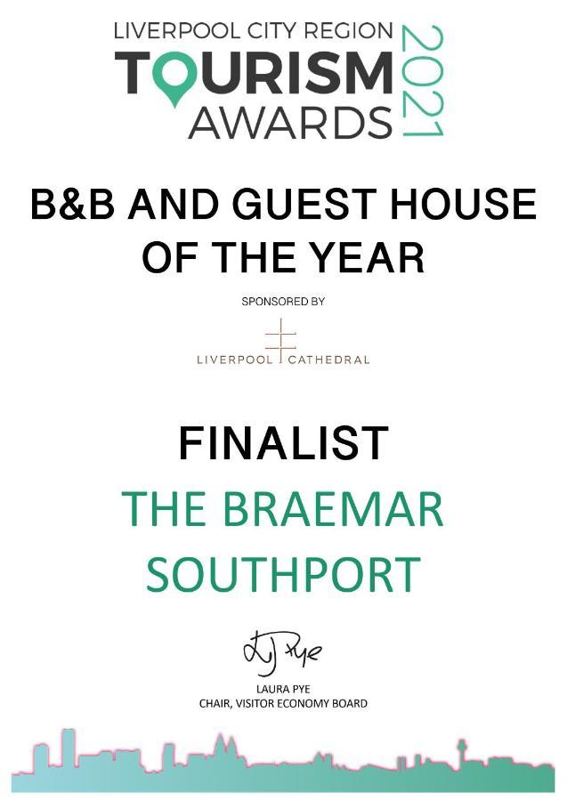 Bed and Breakfast The Braemar Southport Exterior foto